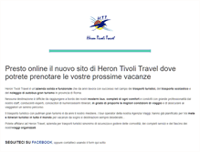 Tablet Screenshot of herontivolitravel.com